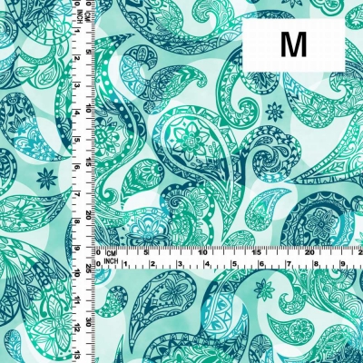 Flamenco Fabric / Paisley&Dots / JKF-093-TBL