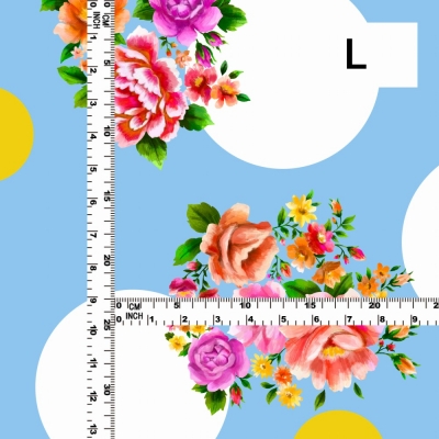 Flamenco Fabric / Bouquet&Dots / JKF-095-LBL
