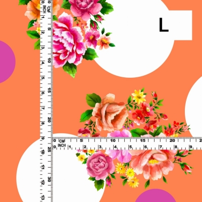 Flamenco Fabric / Bouquet&Dots / JKF-095-LOR