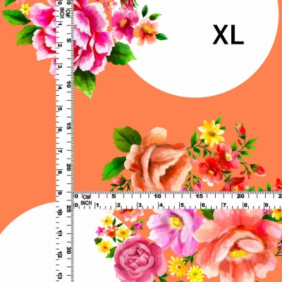 Flamenco Fabric / Bouquet&Dots / JKF-095-LOR