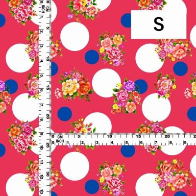 Flamenco Fabric / Bouquet&Dots / JKF-095-PI