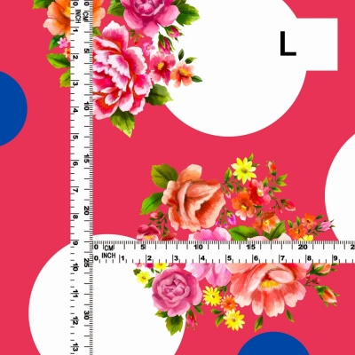 Flamenco Fabric / Bouquet&Dots / JKF-095-PI
