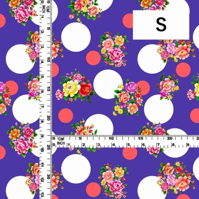 Flamenco Fabric / Bouquet&Dots / JKF-095-PU