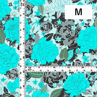 Flamenco Fabric / Rose Lace / JKF-097-TBL