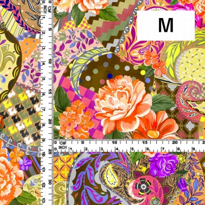 Flamenco Fabric / Patchwork Style / JKF-101-BRYE