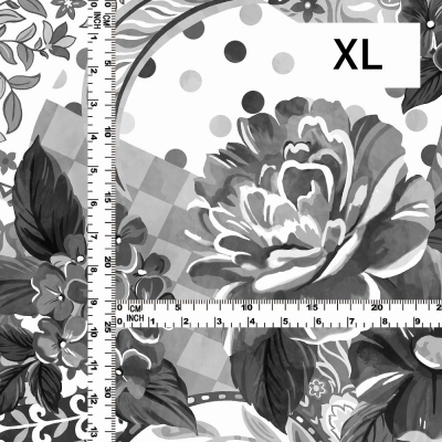 Flamenco Fabric / Patchwork Style / JKF-101-GY