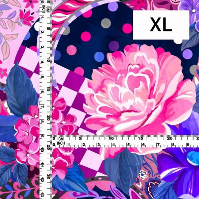 Flamenco Fabric / Patchwork Style / JKF-101-NVPI
