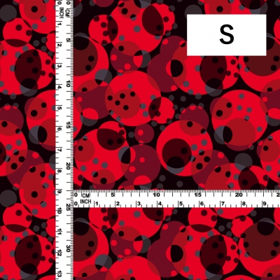 Flamenco Fabric / Dots / JKF-103-BKRD