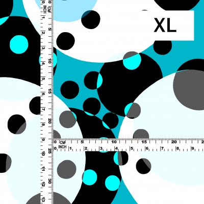 Flamenco Fabric / Dots / JKF-103-BLWH