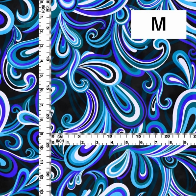 Flamenco Fabric / Paisley / JKF-105-BKBL