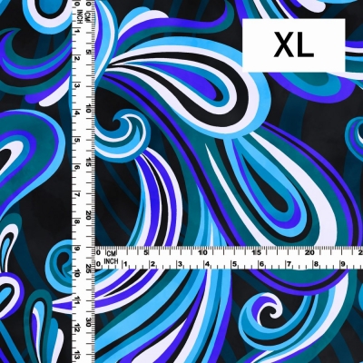 Flamenco Fabric / Paisley / JKF-105-BKBL