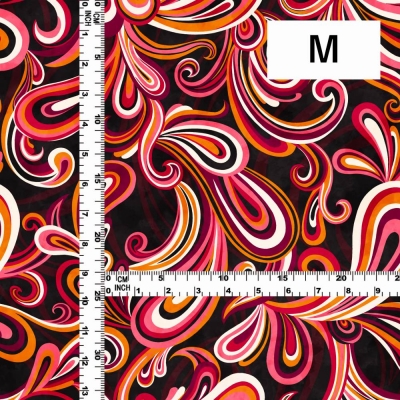 Flamenco Fabric / Paisley / JKF-105-BKPI