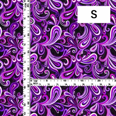 Flamenco Fabric / Paisley / JKF-105-BKPU