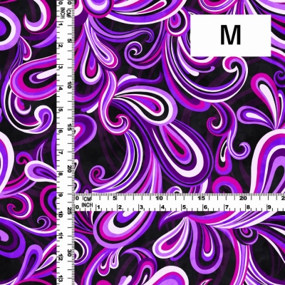 Flamenco Fabric / Paisley / JKF-105-BKPU