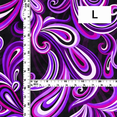 Flamenco Fabric / Paisley / JKF-105-BKPU