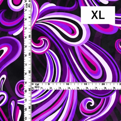 Flamenco Fabric / Paisley / JKF-105-BKPU