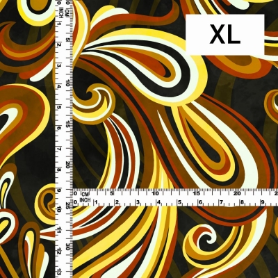 Flamenco Fabric / Paisley / JKF-105-BKYE