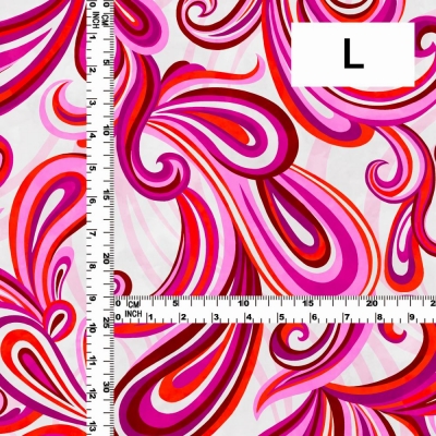 Flamenco Fabric / Paisley / JKF-105-WHPI