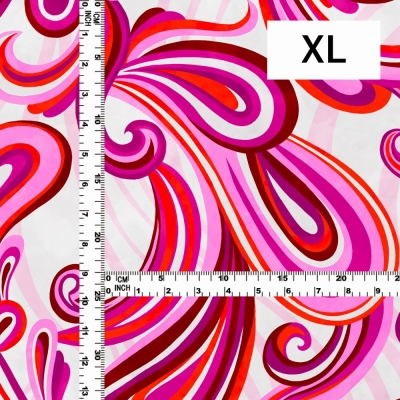 Flamenco Fabric / Paisley / JKF-105-WHPI