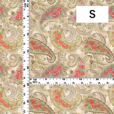 Flamenco Fabric / Paisley / JKF-107-BERD