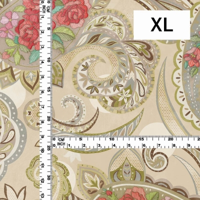 Flamenco Fabric / Paisley / JKF-107-BERD