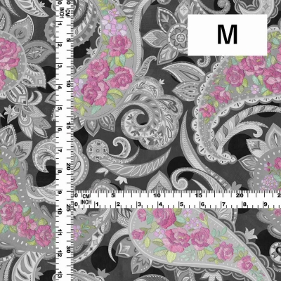 Flamenco Fabric / Paisley / JKF-107-BKPI