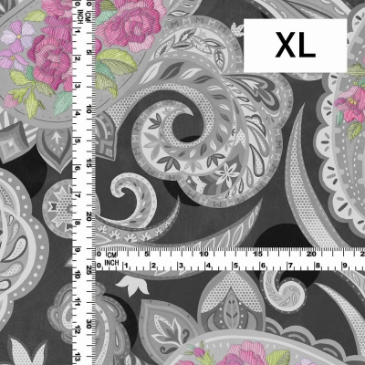 Flamenco Fabric / Paisley / JKF-107-BKPI