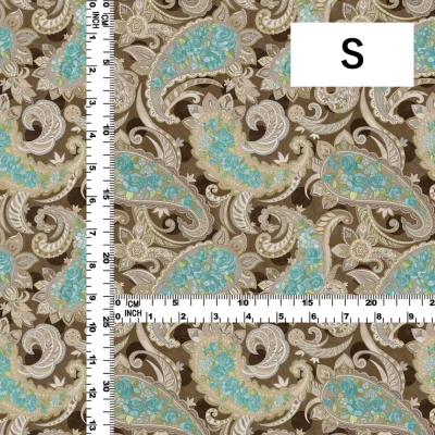 Flamenco Fabric / Paisley / JKF-107-BRTBL
