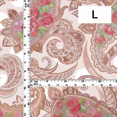Flamenco Fabric / Paisley / JKF-107-PIRD