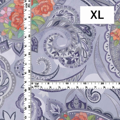 Flamenco Fabric / Paisley / JKF-107-PUOR