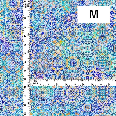 Flamenco Fabric / Arabesque / JKF-171-BLYE