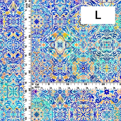Flamenco Fabric / Arabesque / JKF-171-BLYE