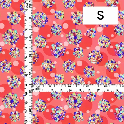 Flamenco Fabric / Floral & Dots / JKF-185-SPI