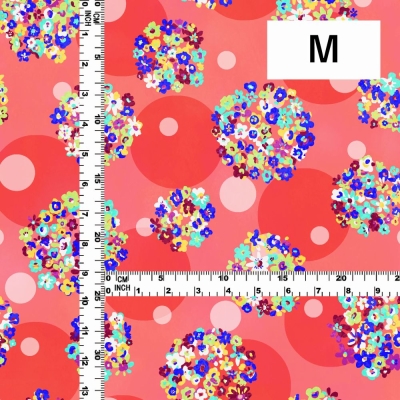 Flamenco Fabric / Floral & Dots / JKF-185-SPI