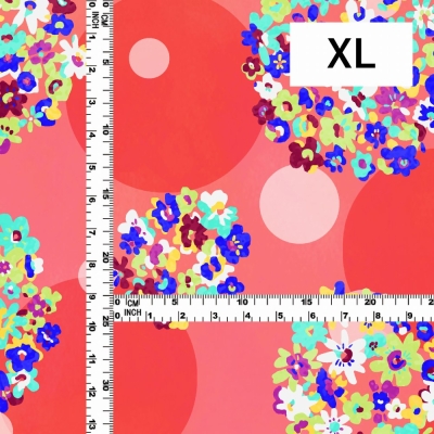 Flamenco Fabric / Floral & Dots / JKF-185-SPI