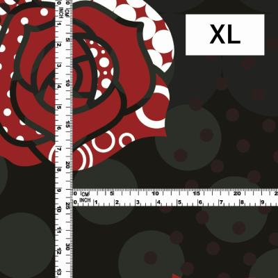 Flamenco Fabric / Rose & Dots / JKF-187-BK