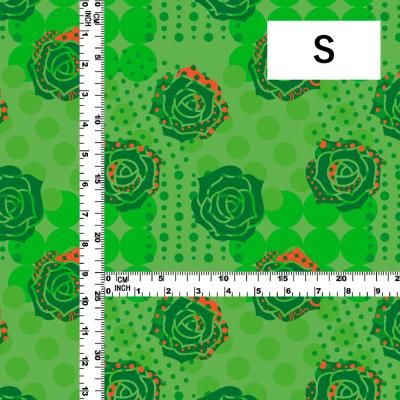 Flamenco Fabric / Rose & Dots / JKF-187-GR
