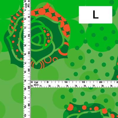 Flamenco Fabric / Rose & Dots / JKF-187-GR