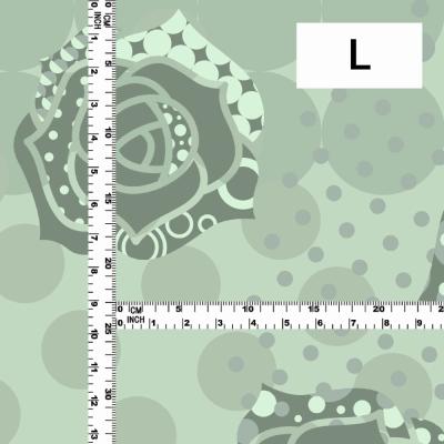 Flamenco Fabric / Rose & Dots / JKF-187-LGY