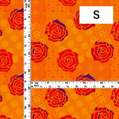 Flamenco Fabric / Rose & Dots / JKF-187-OR