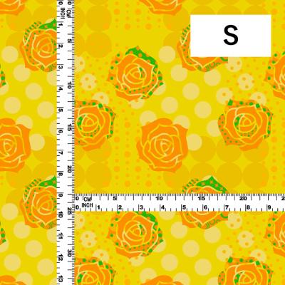 Flamenco Fabric / Rose & Dots / JKF-187-YE