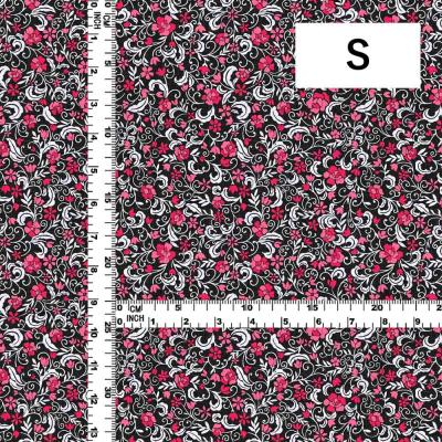 Flamenco Fabric / Small Flower / JKF-191-BK