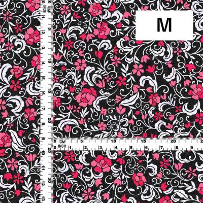 Flamenco Fabric / Small Flower / JKF-191-BK
