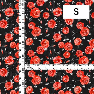 Flamenco Fabric / Rose / JKF-193-BK