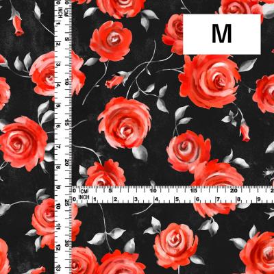 Flamenco Fabric / Rose / JKF-193-BK