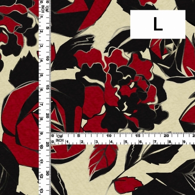 Flamenco Fabric / Rose / JKF-199-RD