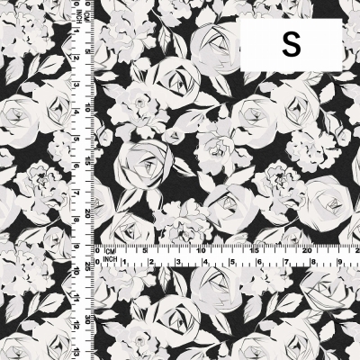 Flamenco Fabric / Rose / JKF-199-WH