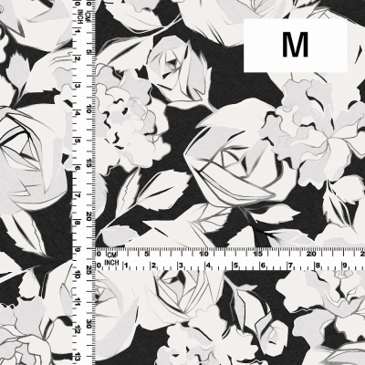Flamenco Fabric / Rose / JKF-199-WH