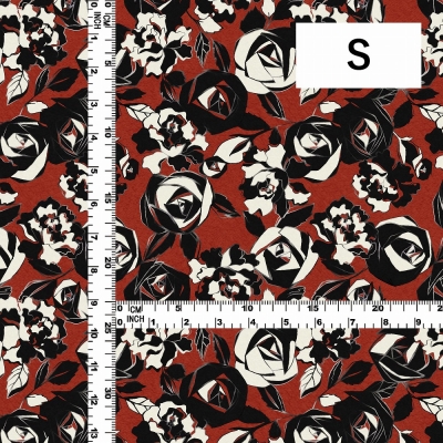 Flamenco Fabric / Rose / JKF-199-WHRD