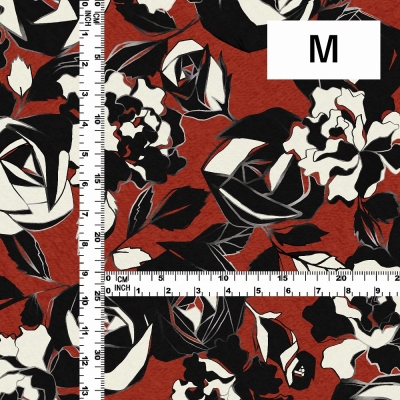 Flamenco Fabric / Rose / JKF-199-WHRD